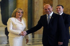 1.11.2011. Predsednica Narodne skupštine prof.dr Slavica Đukić Dejanović primila predsednika Rumunije Trajana Baseskua